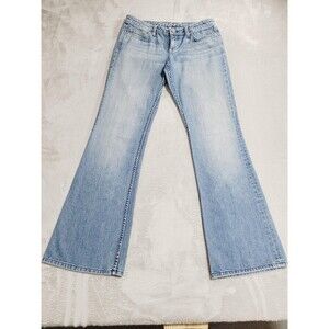 Juicy Couture The Cali Jeans Womens 30 Boot Cut Light Wash Flare Stretch Denim